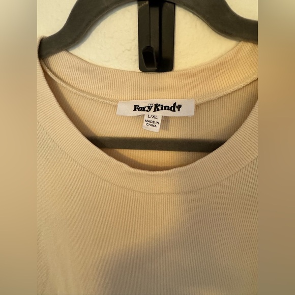 The Foxy Kind Isn't She Lovely Maxi Dress Loungewear Size L/XL Oversized Tan EUC - Picture 5 of 9